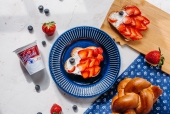 Tip na hravý recept pro všechny děti za to, že jsou Smetanovo jahodová rybka